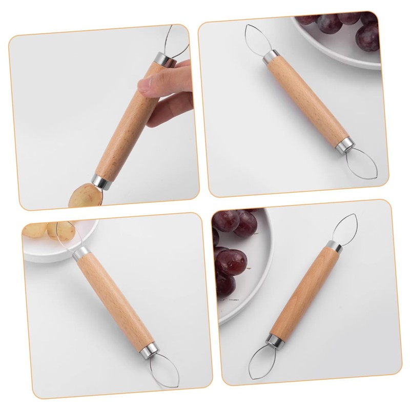 MAGICLULU Grape Peeling Artifact Grapes Peeler Grapefruit Spoon Remover Stainless