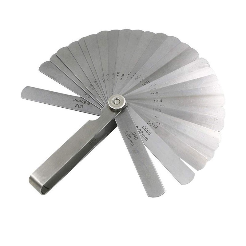 Samcos Thickness Gauges, 32 Piece Set, 0.0000 - 0.004 inch
