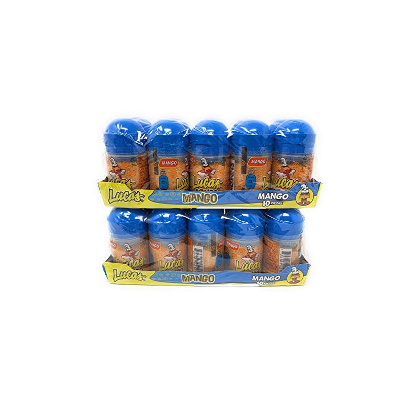 Lucas Candy Baby Lucas Mango Dispenser 20 Pack
