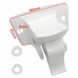 Unbranded For Dometic 3314067.004B  for A&E Sunchaser Patio Awning White Bottom Bracket