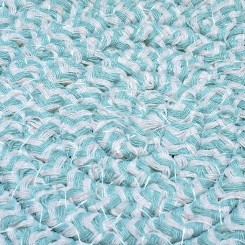 Stylish Braided Corded Pot Holder/Mini Placemat, Set of 2 (7.5"