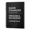 Msticey Game Changer Definition 160 Blank Pages Hardcover Spiral Notebook,