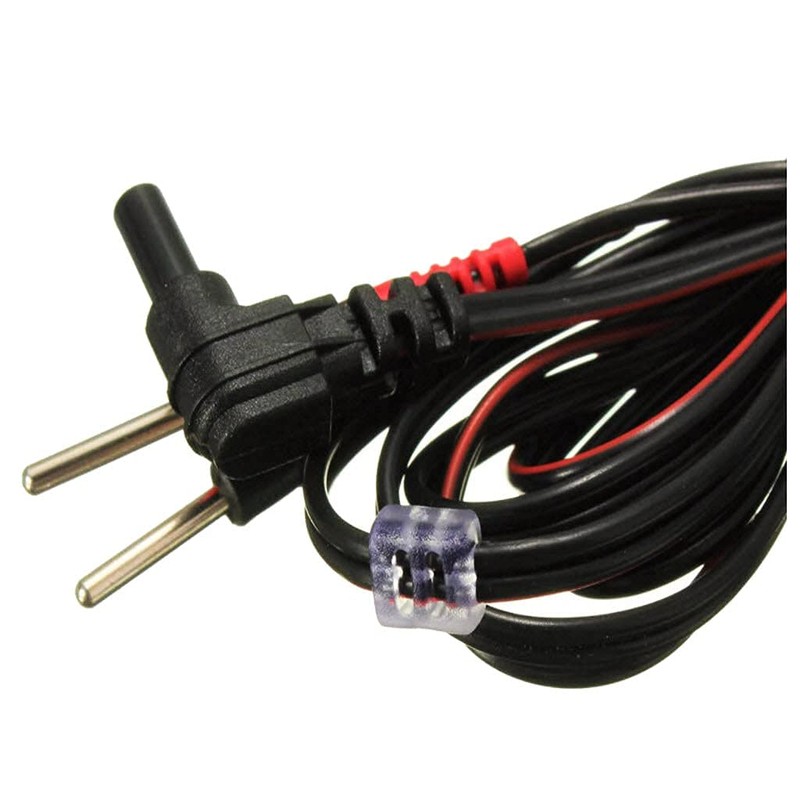 SensaMed - 2 Cables Para Electrodos Repuestos Compatibles Con Caretec