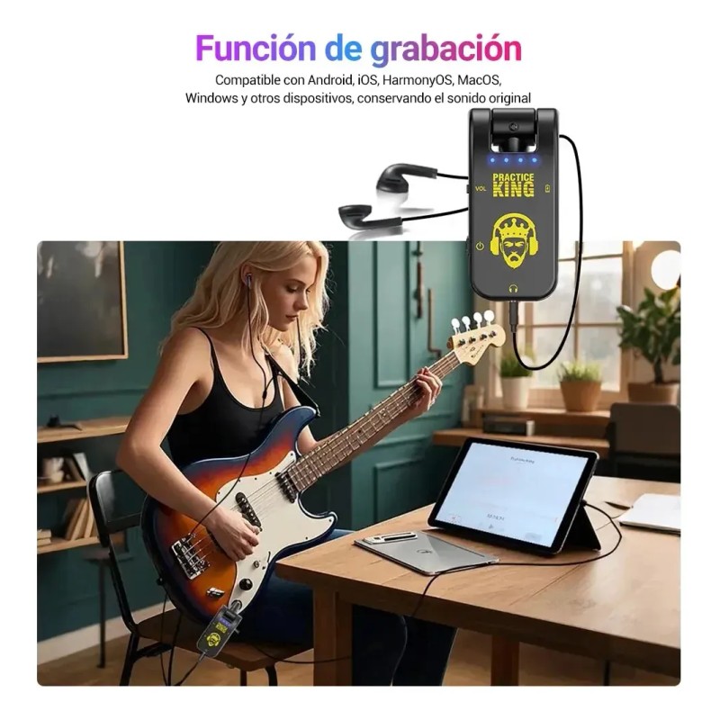 Amplificador De Auriculares Generic 1 Puerto 3.5mm