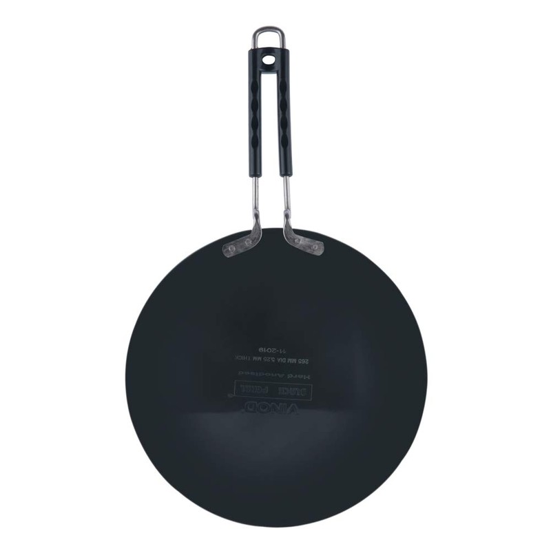 Vinod Black Pearl Hard Anodised Tawa - 26.5 cm |