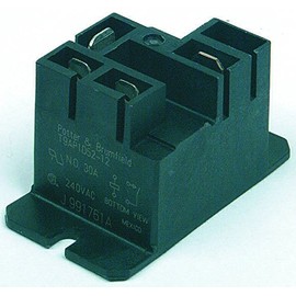 Te Connectivity/potter & Brumfield T9ap1d52-24-01 Power Relay, Spst-no, 24vdc, 30A, Flange