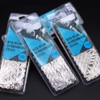 VOANZO Bicycle Chain, Electroplated Silver Rust-proof Mountain Road Bike Chain,