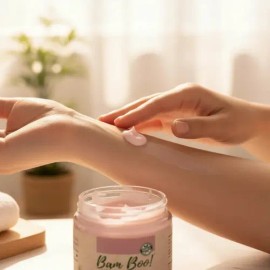 Crema Hidratante Sandía Para Cara Y Cuerpo 100g Bam Boo!