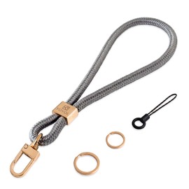 Wrist Lanyard for Keys, Wristlet Strap Keychain,Key Chain Holder,Keyring,Cool Key Chain for Women & Men