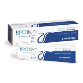 Bpollen Gel Antiacné Peróxido De Benzoílo 5.0% 60g