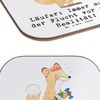 Mr. & Mrs. Panda Wooden Coaster Running Reality Escape Gift