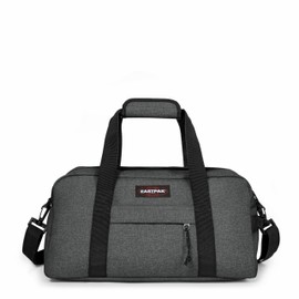 Eastpak COMPACT + Travel Duffle, 23 x 44 x 21 cm, 24 L - Black Denim (Grey)