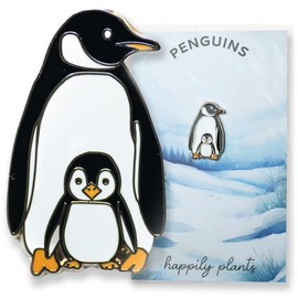 Penguin Enamel Pin - Cute Penguin Lapel Pin - Adorable Gift for Nature Lovers
