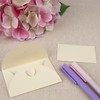 PresentFill® Pack of 25 Mini Envelopes with Heart Closure Chamois