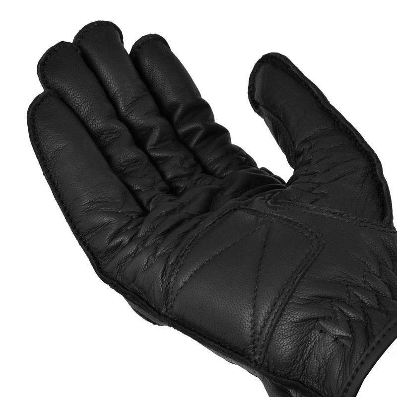 Komine GK-720 Motorcycle Vintage Leather Gloves, Black, XL, For Spring,