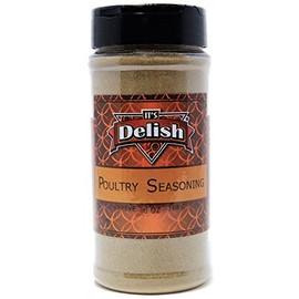 Poultry Seasoning by Its Delish, 6 Oz. Medium Jar
