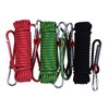10yd Length Parachute Cord High Strength Polyester Wearproof 0.5in Diameter