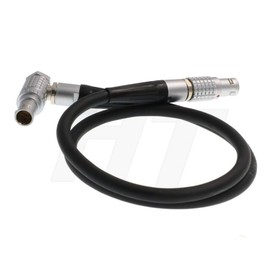 16 Pin LCD/EVF Cable for EPIC-W Camera RED Touch LCD Monitor (80cm, Right Angle to Straight)