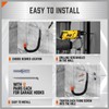 AnaTI Pack of 6 Garage Wall Hooks, Heavy Duty Storage