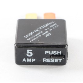 SNAP ACTION INC New VB3-M5-F57 Snap Action 5A Circuit Breaker Manual 0.057in Terminals