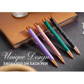 INNObeta 21st Birthday Gifts for Her Girls Teens, Ballpoint Pen Set of 4, Adulting Funny Birthday Gifts for Daughter, Nephew, Friends