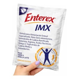 Enterex - Imx Polvo, Sobre De 131g Sabor Vainilla Latte                                                                                               