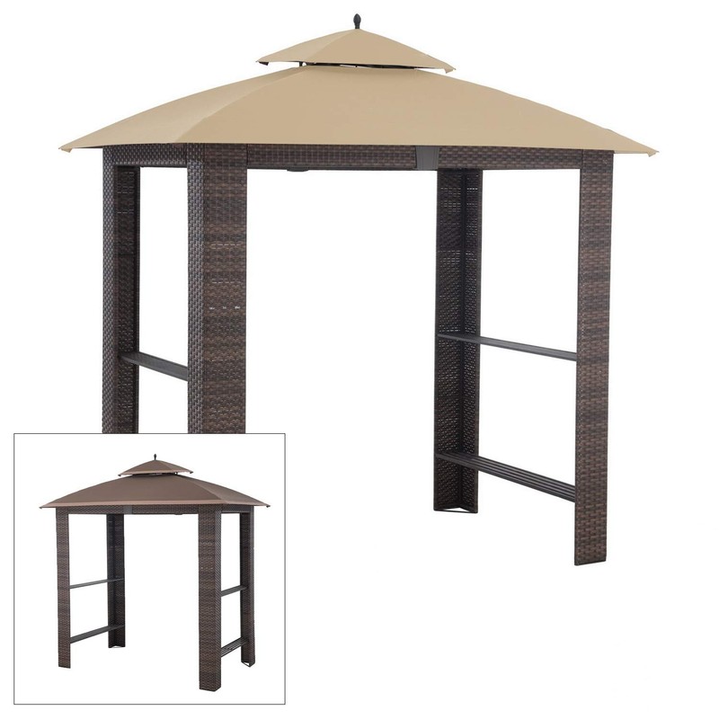 Garden Winds Replacement Canopy Top Cover for Sonoma Grill Gazebo