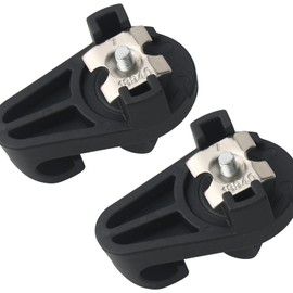 APPERFiT Mini Tie Downs w/Hooks Compatible with 2005-2022 Toyota Tacoma, 2007-2022 Toyota Tundra Replaces PT278-00160 PT278-35075 PT785-35051