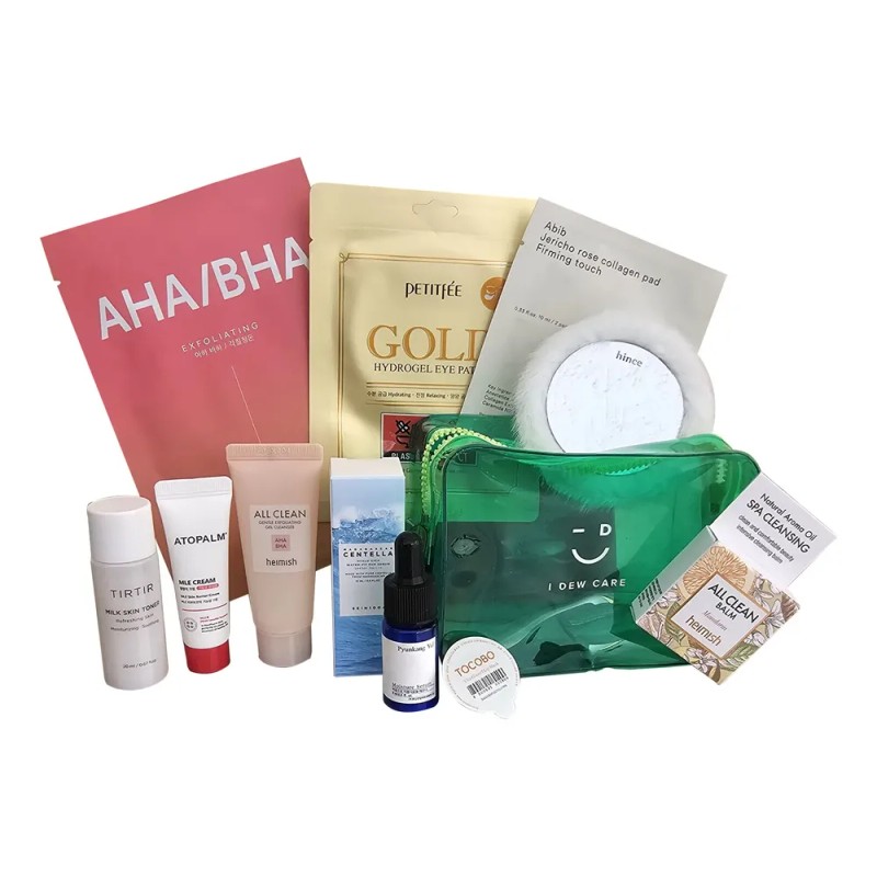 Kit De Viaje Basico Skincare Coreano Minis Kbeauty
