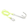 Diving Hooks Stainless Steel Double Reef Hook with Spiral Coil