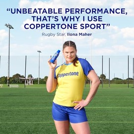 Coppertone SPORT Sunscreen Spray SPF 70, Water Resistant Sunscreen, Broad Spectrum SPF 70 Sunscreen, Bulk Sunscreen Pack, 5.5 Oz Spray, Pack of 3