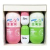 GRN Bellygom pink & green slim balance + 2 mini