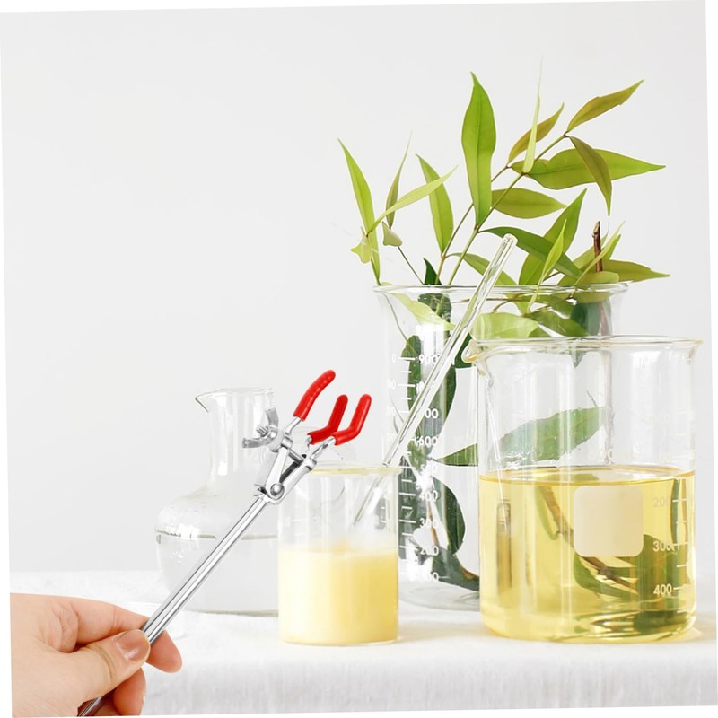 Alipis Test Tube Clamp Prong Flask Clip Laboratory Holder for