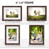 Nacial 4 Pack Brown Photo Frame 6 x 4, Home