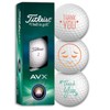 Titleist Golf Balls Pack of 3 Thank You Design Golf