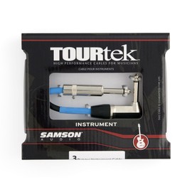 Samson Tourtek TIL3 3' Instrument Cable with (1) Right Angle Connector