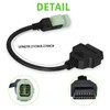 lydesor Obd2 Adapter Fit for Kawasaki Motorcycle 4 Pin to