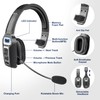 Sarevile Trucker Bluetooth Headset, V5.2 Wireless Headset with Upgraded Microphone