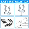 XZSKD 16 Pcs Tool Clips, Spring Clips Metal, Terry Clips,