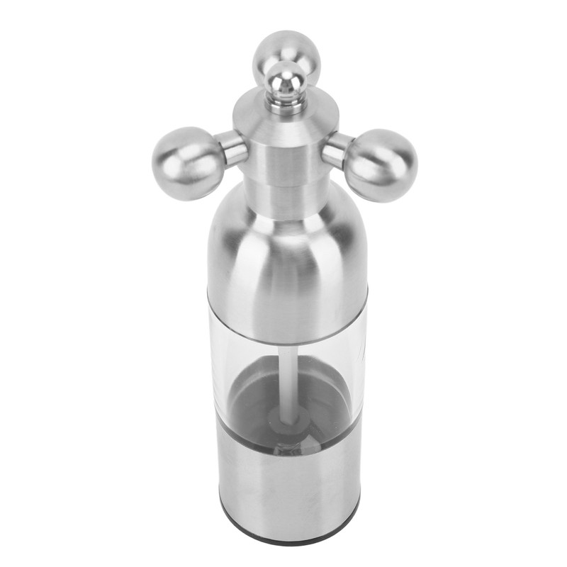 Pepper Mill Professional Refillable Ceramic Rotor Coarseness Adjustable Manual Pepper