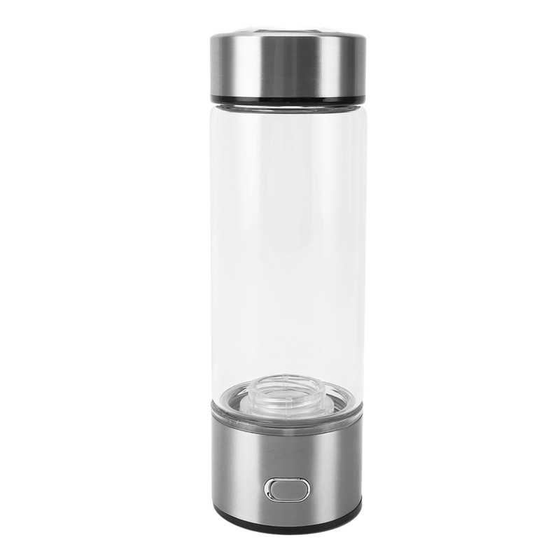 Hydrogen Water Bottle 450ml SPE PEM Technology 1300 to 1600ppb