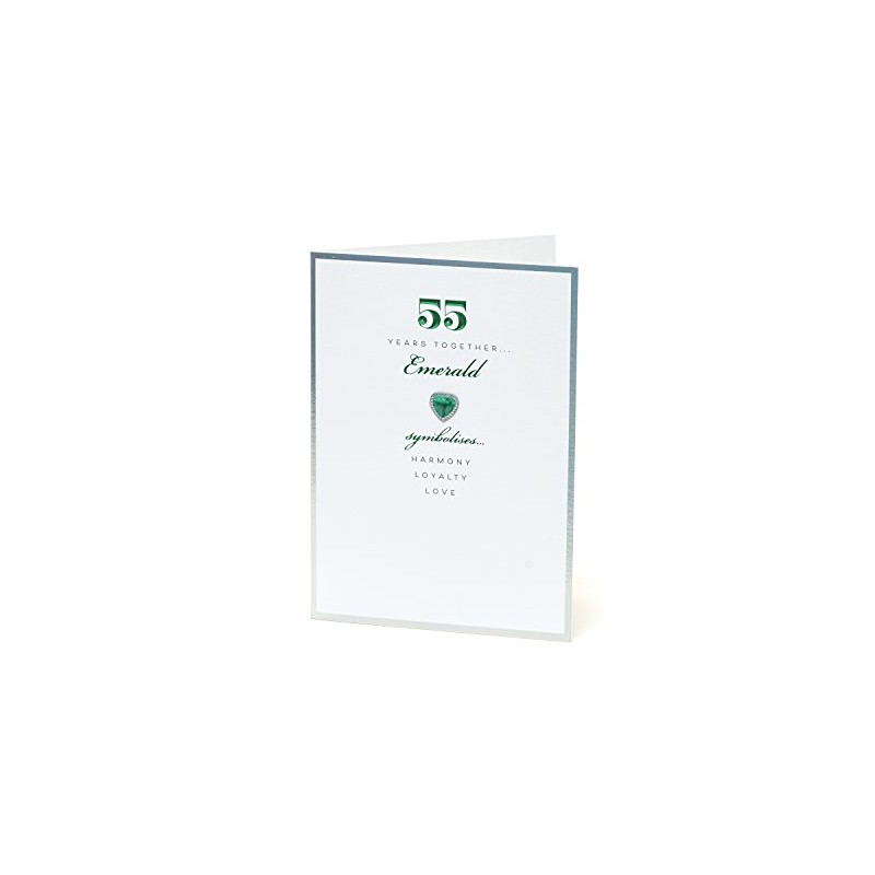 UK Greetings 55th Anniversary Card