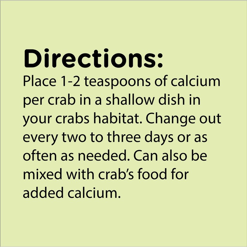 Fluker's Calcium Supplement for Hermit Crabs with Honey Powder, 2