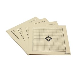 Targets *MOA Target* | 26 x 26 cm | Shooting Disc Box 200 g/m² | Ideal for Shooting for Sports Shooters | 1/4 MOA to 100 m (Pack of 50)