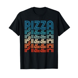 Funny Pizza Retro Vintage Carb Pizza Lover Foodie T-Shirt