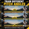 Batting Swing Trainer,54" Baseball Hitting Stick with Grip Strap,Training Equipment