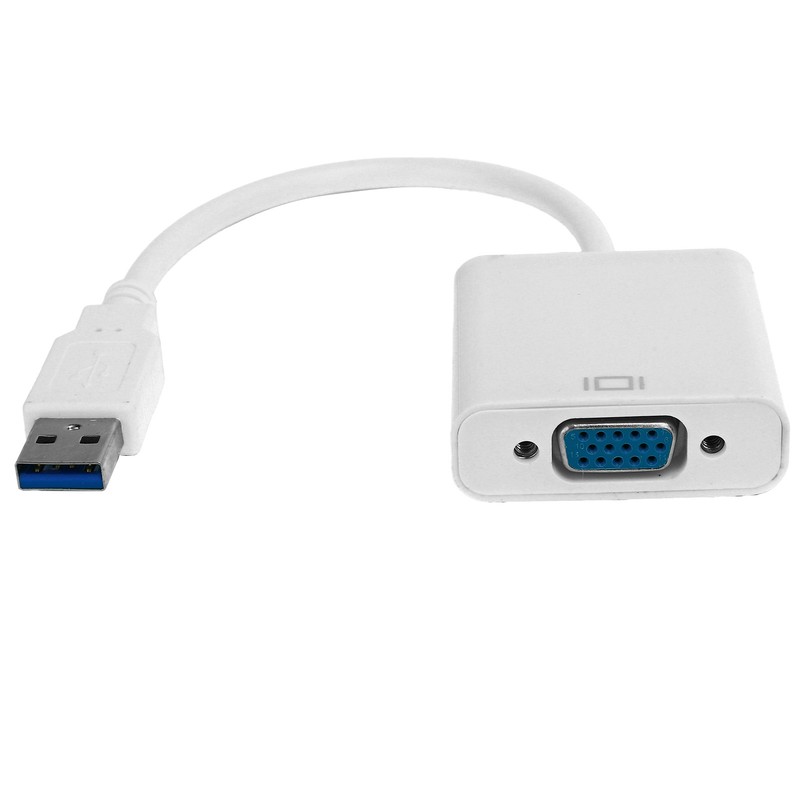 USB3.0 to VGA Converter 5Gbps HD 1080P Adapter Cable 15Pin