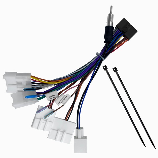 LONNIK 10P/6P Audio Wire Harness for Toyota Daihatsu Car with