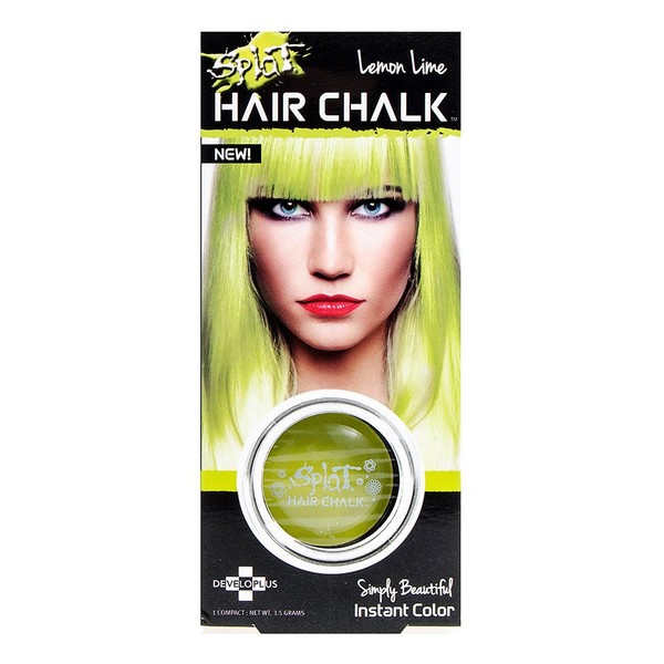 Splat Hair Chalk | Lemon Lime | Temporary Hair Color