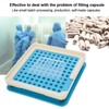 100 Holes Empty Capsule Filler With Powder Spreader Plates Capsules